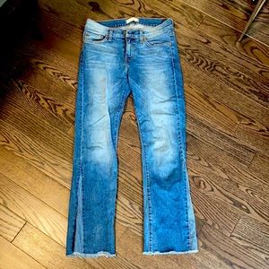 Super cute jeans! Flare bottom